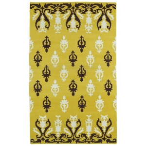Kaleen Glam Gla04 Rug In Yellow - All