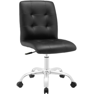 Modway Prim Mid Back Office Chair In Black - All