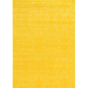 Linon Prisma Rug In Yellow And White 2'x3' - All