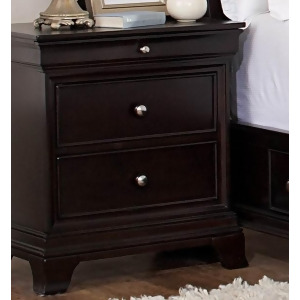Homelegance Inglewood 27 Inch Nightstand in Cherry - All