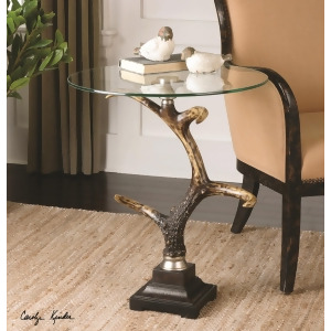 Uttermost Stag Horn Accent Table - All