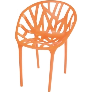 Mod Made Branch Chair In Orange Set of 2 - All