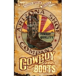 Red Horse Arizona Boot Sign - All