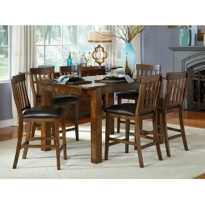 A-america Mariposa 9 Piece Gathering Height Dining Set - All