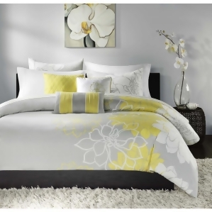 Madison Park Lola Duvet Cover Set In Yellow - All