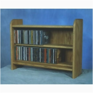 Wood Shed Solid Oak 2 Shelf Cd Cabinet - All
