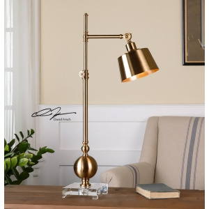 Uttermost Laton Brushed Brass Task Lamp - All