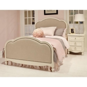 Legacy Harmony Upholstered Bed In Antique Linen White - All