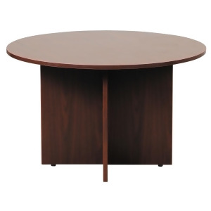 Boss Chairs Boss 47 Inch Round Table in Mahogany - All