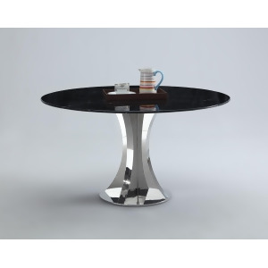 Chintaly Nadine Dining Table In Black - All