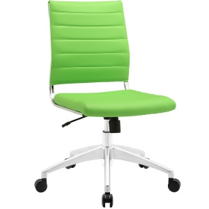 Modway Jive Mid Back Office Chair In Bright Green - All