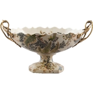 Oriental Danny Porcelain Compote With Bronze Ormolu 60209 - All