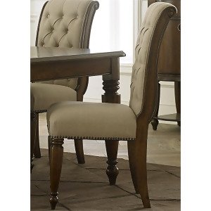 Liberty Cotswold Upholstered Side Chair In Cinnamon Set of 2 - All