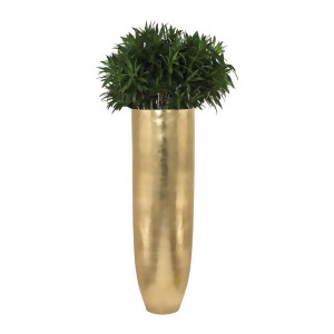 Lazy Susan Oversized Oval Planter In Gold Leaf - All