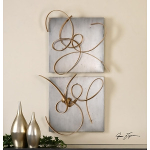 Uttermost Harmony Metal Wall Art Set Of 2 - All