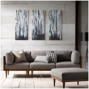 Jla Art Birch Forest Set Of 3 Printed Canvas With Gel Coat - All
