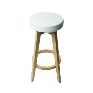 Mod Made Rex Wood Counter Stool In White - All