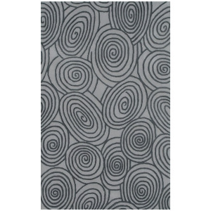 Noble House Beverly Collection Rug in Grey / Dark Grey - All