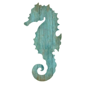 Red Horse Seahorse Right Aqua Sign - All