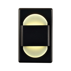 Alico Ez Step Recessed Wall Light C/w Driver. White Opal Acrylic Diffuser / Bron - All
