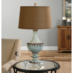Uttermost Molara Aged Blue Table Lamp - All