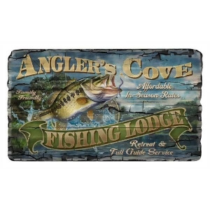 Red Horse Angler's Cove Sign - All