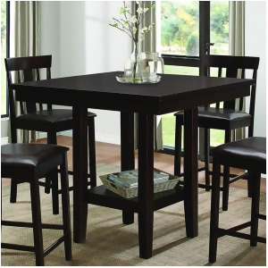 Homelegance Diego Square Counter Height Table in Espresso - All