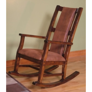 Sunny Designs Rocker with Cushion Seat Back In Dark Chocolate - All