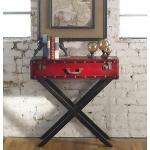 Uttermost Taggart Red Console Table - All