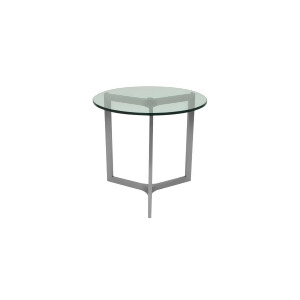 Allan Copley Adrienne Round End Table with Lay-on Glass - All