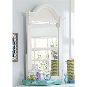 Liberty Furniture Summer House Small Mirror in Oyster White Finish - All