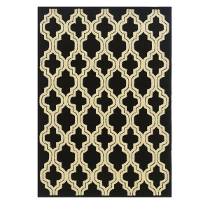Linon LeSoleil Rug In Black And Ivory 1.10 x 2.10 - All