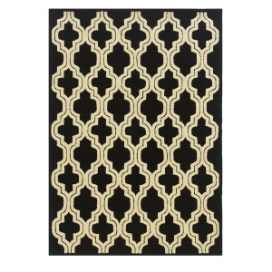 Linon LeSoleil Rug In Black And Ivory 1.10 x 2.10 - All