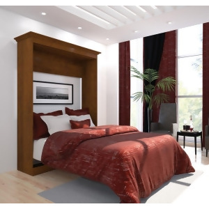 Bestar Versatile Wall Bed In Tuscany Brown - All