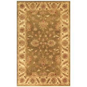 Noble House Golden Collection Rug in Green / Beige - All