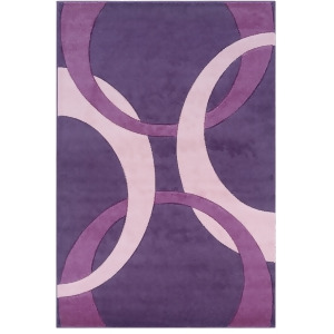 Linon Corfu Rug In Purple And Baby Pink 1.10 x 2.10 - All