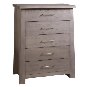 Ligna Zen Collection 5 Drawer Chest in Driftwood - All