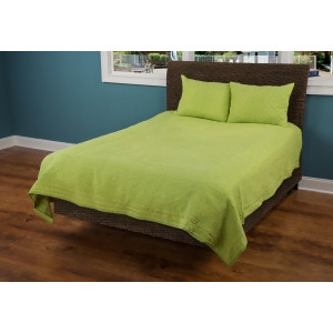 Rizzy Home 1 Piece Quilight In Lime And Lime - All