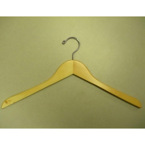 Proman Products Genesis Flat Coat Hanger in Natural Lacquer - All