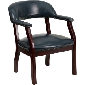 Flash Furniture Navy Vinyl Luxurious Conference Chair B-z105-navy-gg - All