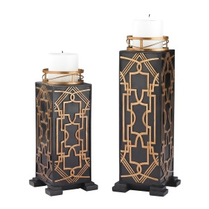 Sterling Industries Set Of 2 Gatsby Candleholders - All