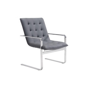 Zuo Solo Occasional Chair Gray - All