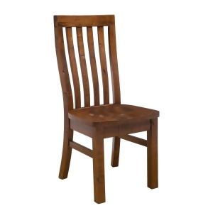 Hillsdale Outback Dining Chair Set of 2 in Distressed Chestnut - All