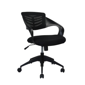 Manhattan Comfort Grove Mid-back Office Chair in Black - All