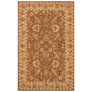 Noble House Harmony Collection Rug in Green / Gold - All