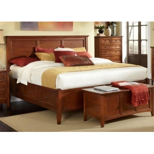 A-america Westlake Storage Bed Cherry Brown Finish - All