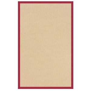 Linon Athena Rug In Natural And Red 9.10 x 13 - All