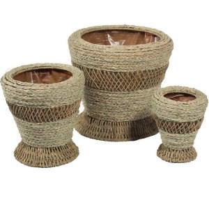 Entrada En2494 3 Piece Round Basket Set Set of 2 - All