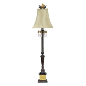 Dimond Lighting Acorn Drop Table Lamp in Black Era Gold - All