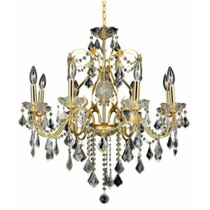 Lighting By Pecaso Christiane Collection Hanging Fixture D26in H23in Lt 8 Gold F - All